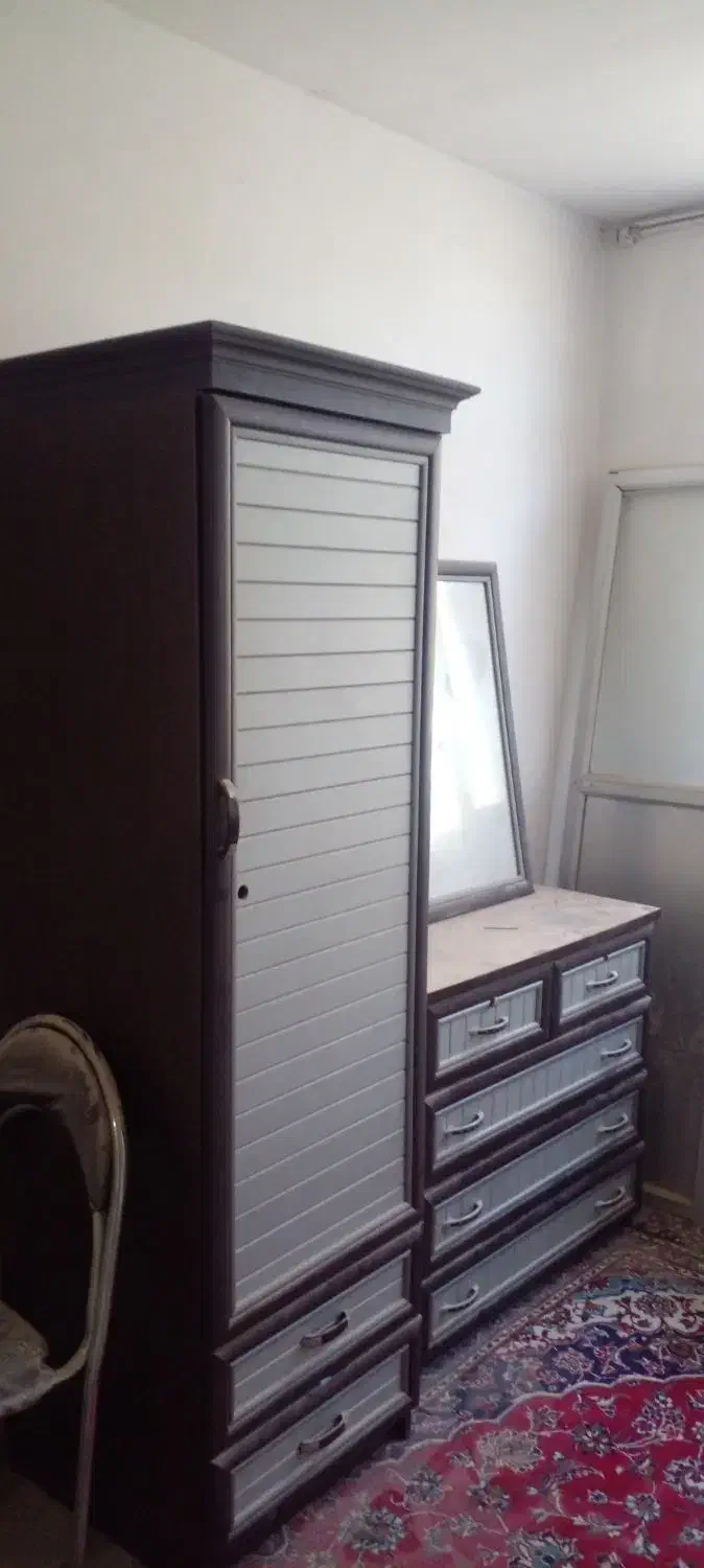 کمد سه تکه واینه دراور|جاکفشی، کمد، دراور|قوچان, |دیوار