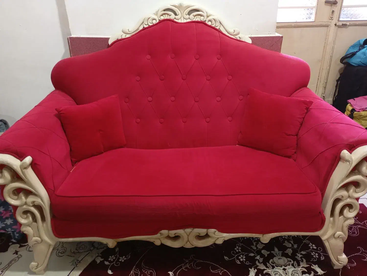 مبل هفت نفره تمیز بدون ایراد|مبلمان خانگی و میز عسلی|گنبد کاووس, |دیوار