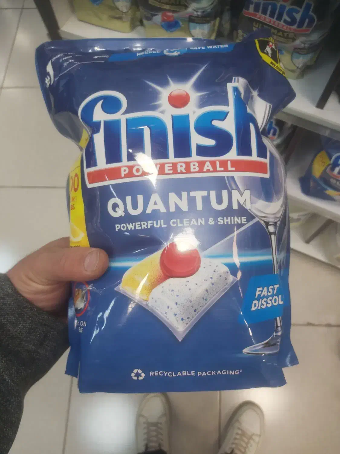 قرصFinish Quantum آلمانی 100 عدد اصل پاک‌کنندگی|مواد شوینده و دستمال کاغذی|تهران, شهرک غرب|دیوار