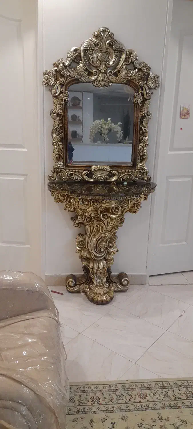 ایینه وپایه طلای|آینه|تهران, ابوذر|دیوار