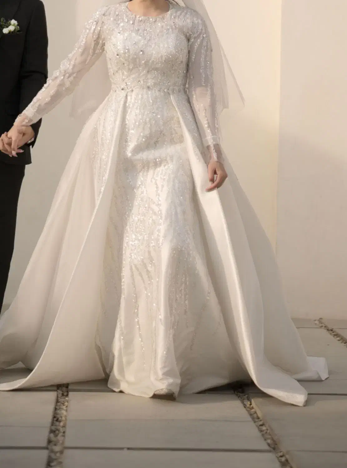 لباس عروس سایز ۳۸.۴۰|لباس|ورامین, ورامین|دیوار