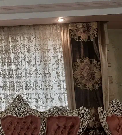 پنل پرده مخمل|پرده، رانر، رومیزی|شهریار, شهریار|دیوار