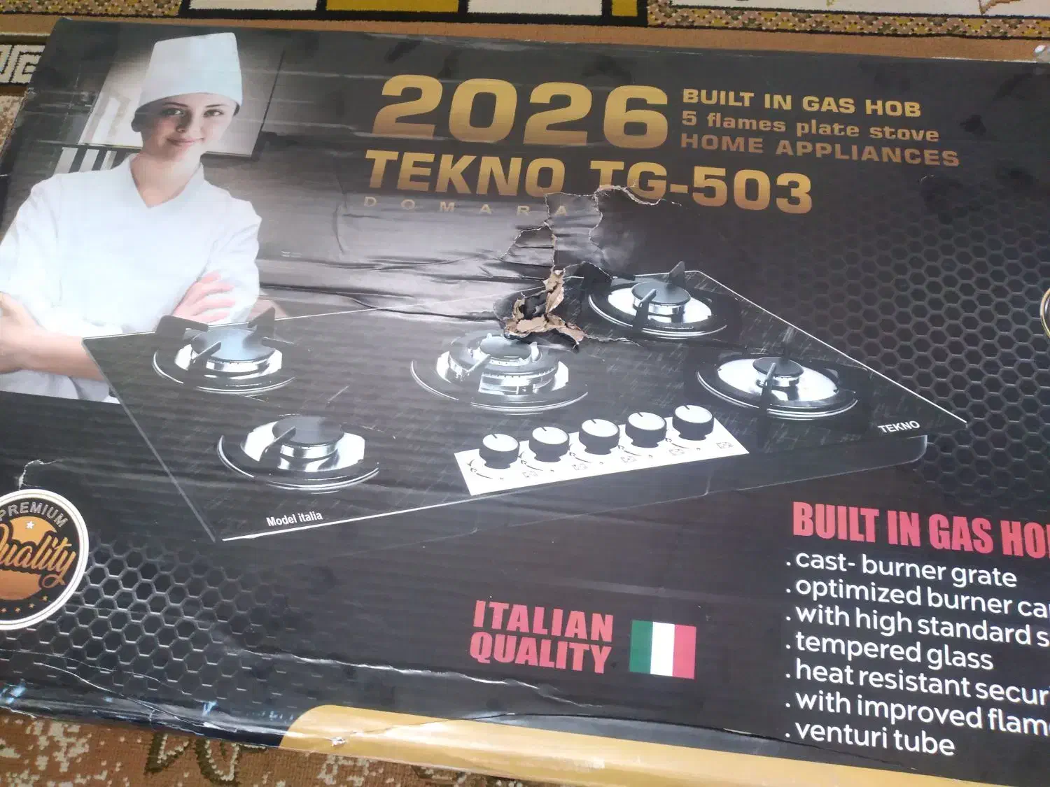 فروش گازرومیزی تک نو|اجاق گاز و لوازم برقی پختوپز|تولم شهر, |دیوار