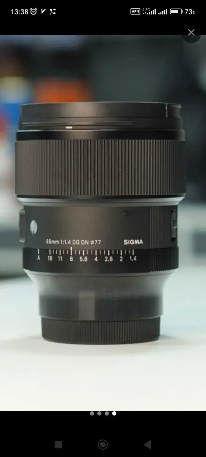 لنز ۸۵ سیگما برای سونی اوپن باکس|دوربین عکاسی و فیلم‌برداری|رشت, گلباغ نماز|دیوار