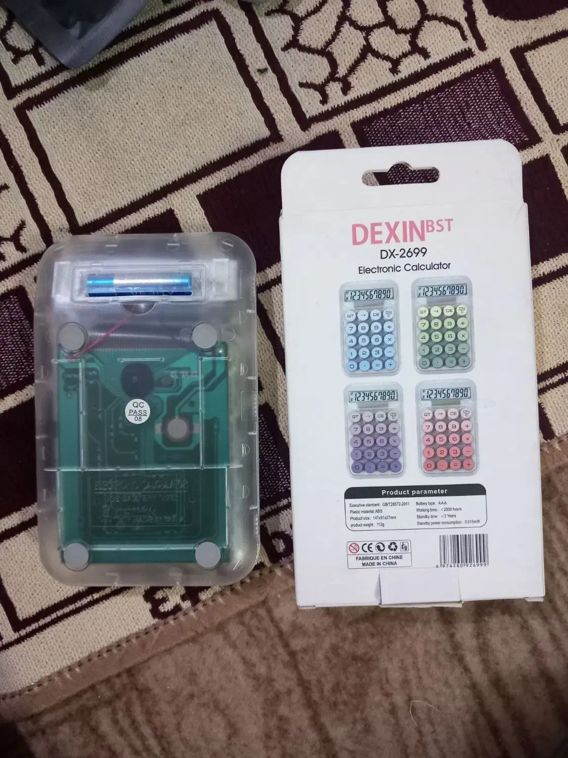 ماشین حساب کُره ای اصل|لوازم التحریر|تهران, شهرک شریعتی|دیوار