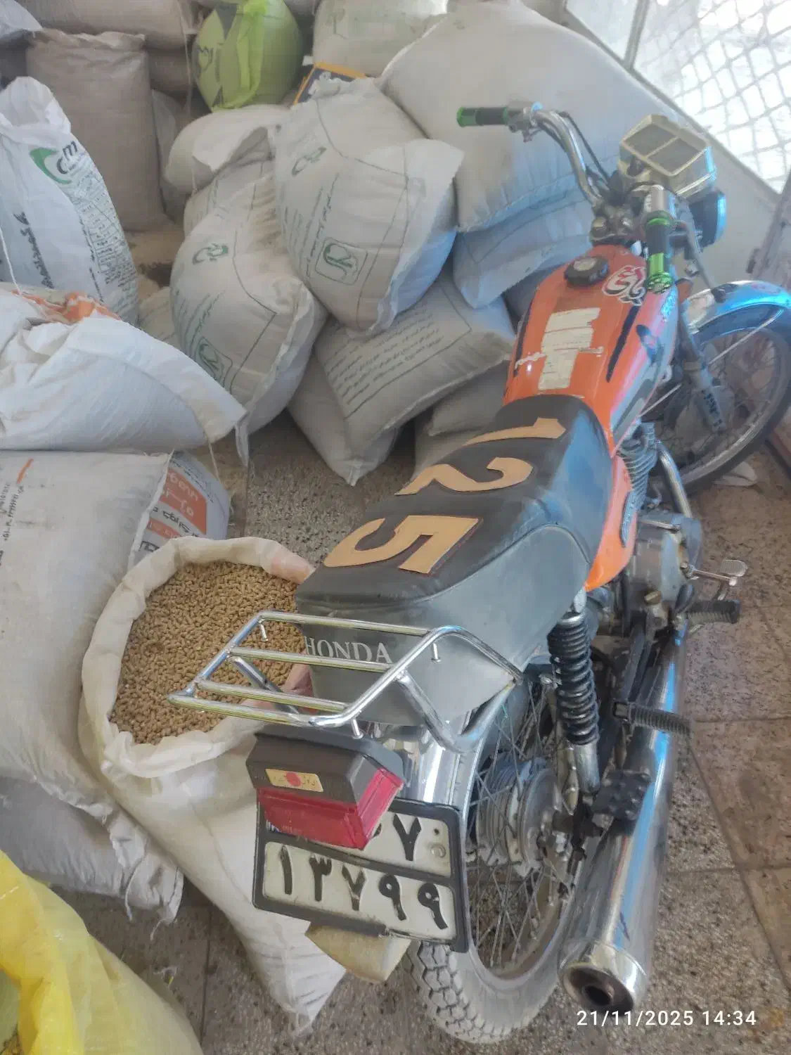 موتور هندا|موتورسیکلت|ملک‌آباد, |دیوار