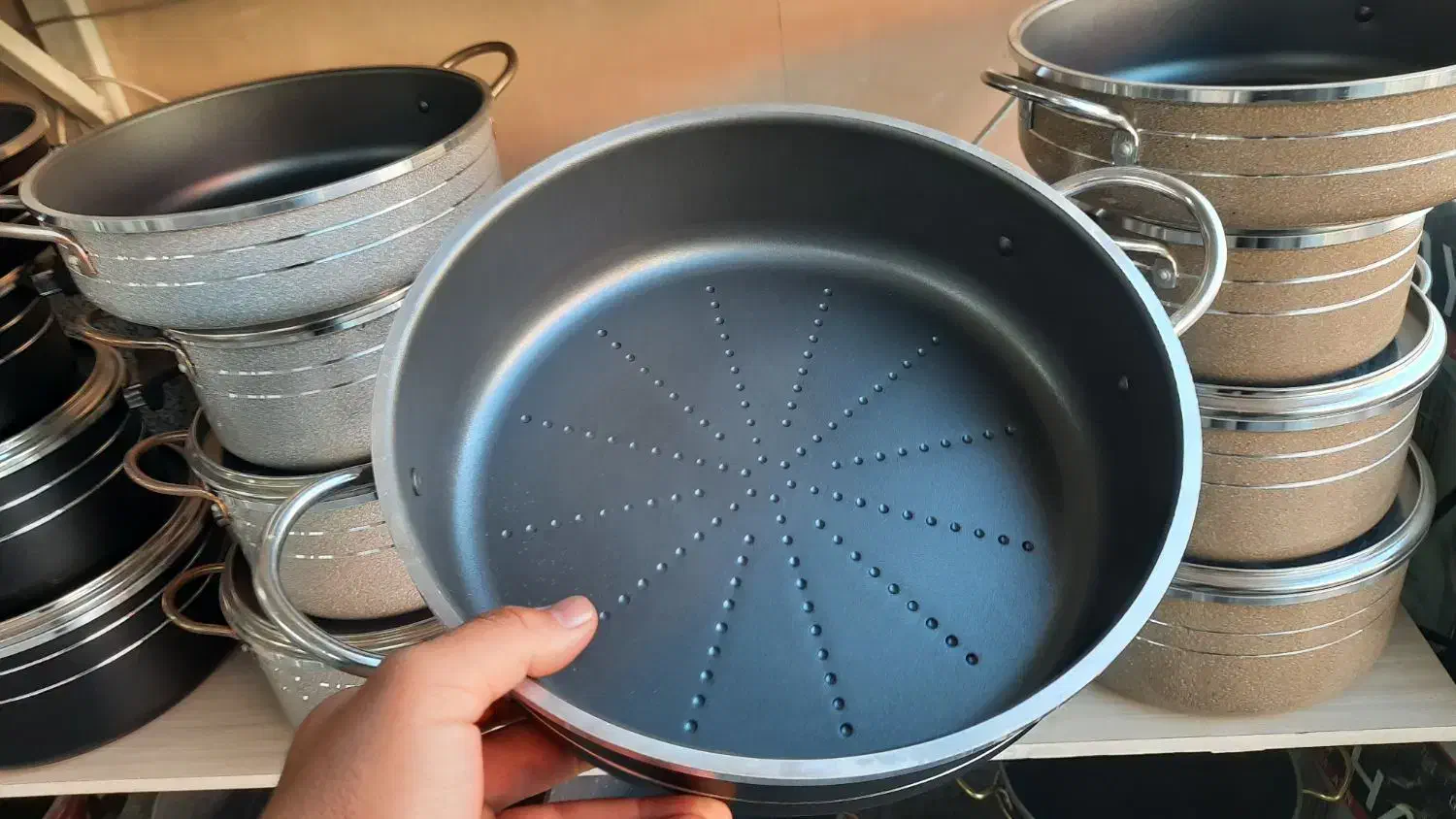 سرویس 7 پارچه  رز  کالا|ظروف پخت‌وپز|تبریز, |دیوار