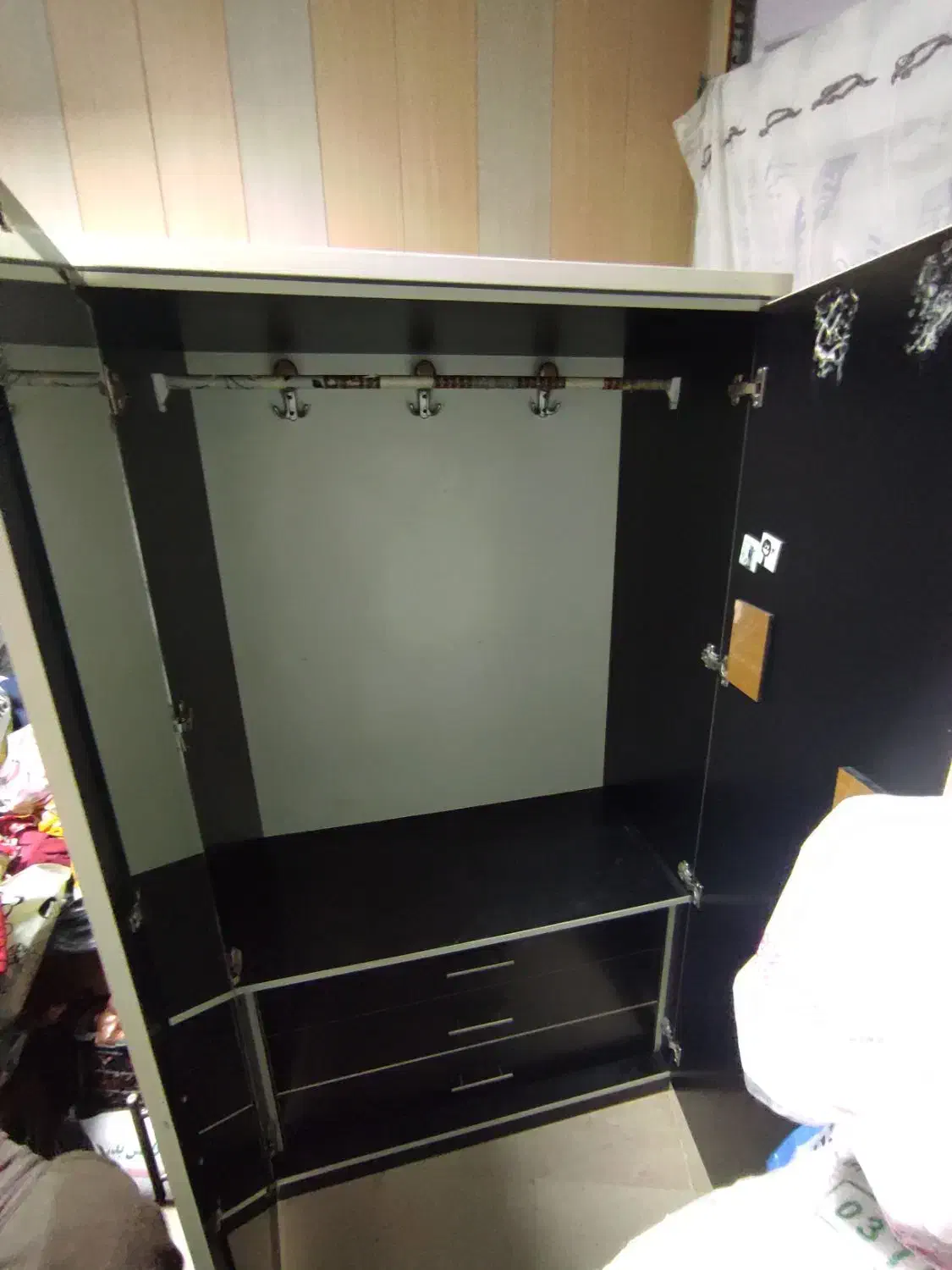 کمد لباس با کشو|جاکفشی، کمد، دراور|دهگلان, |دیوار