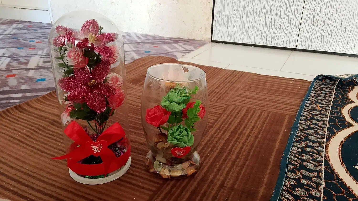 دکوری شیشه ای|مجسمه، تندیس، ماکت|گلبهار, شهر جدید گلبهار|دیوار