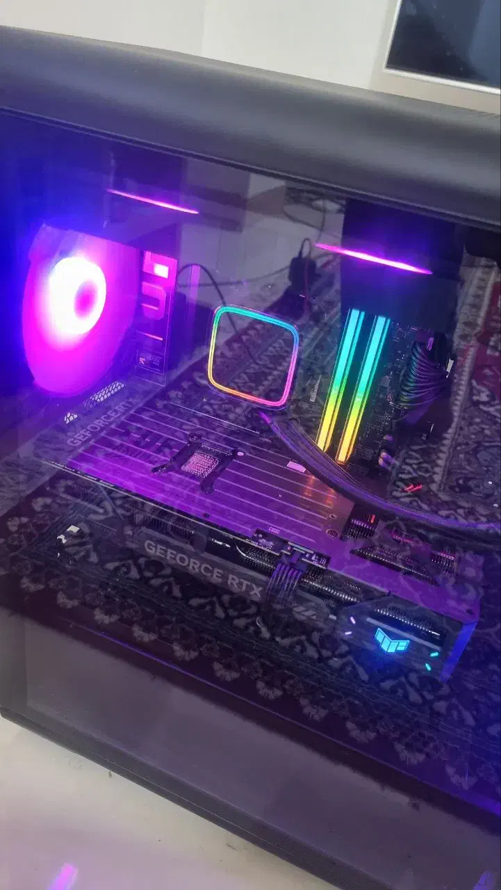 پیسی گیمینگ 7800x3d 5070ti tuf gaming|رایانه رومیزی|شیراز, درکی|دیوار