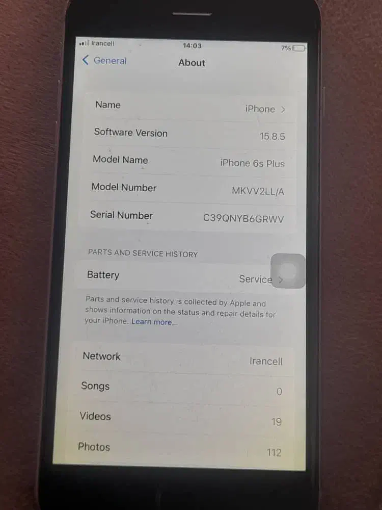 فروش ایفون ۶sپلاس فوری|موبایل|رویان, |دیوار