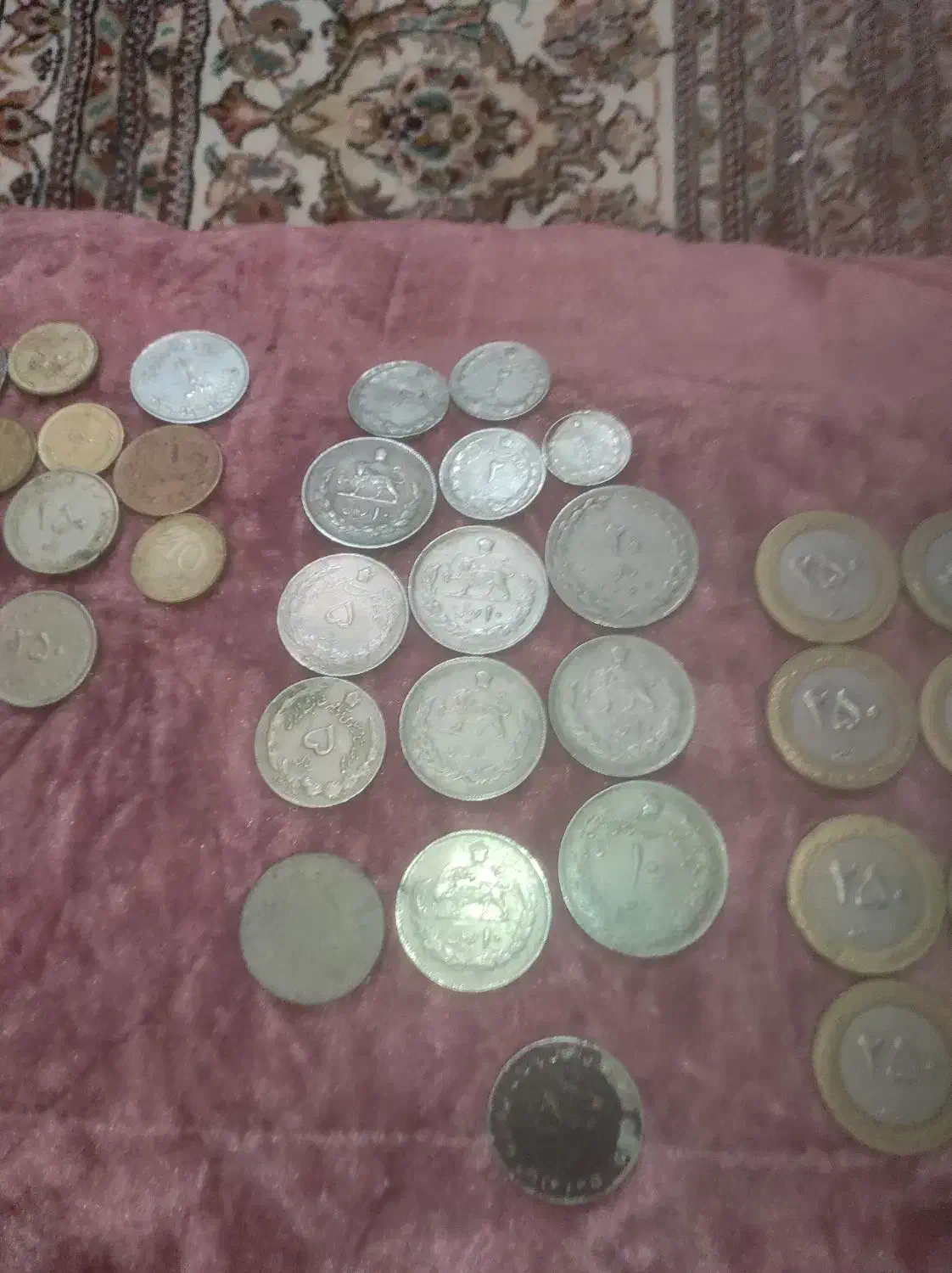 سکه های قدیمی|کلکسیون سکه، تمبر، اسکناس|کلاله, |دیوار