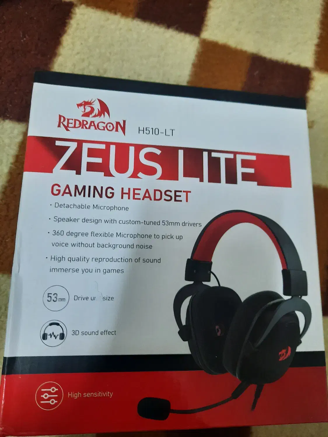 هدست ردراگون زئوس h510 lite|قطعات و لوازم جانبی رایانه|کهک, |دیوار