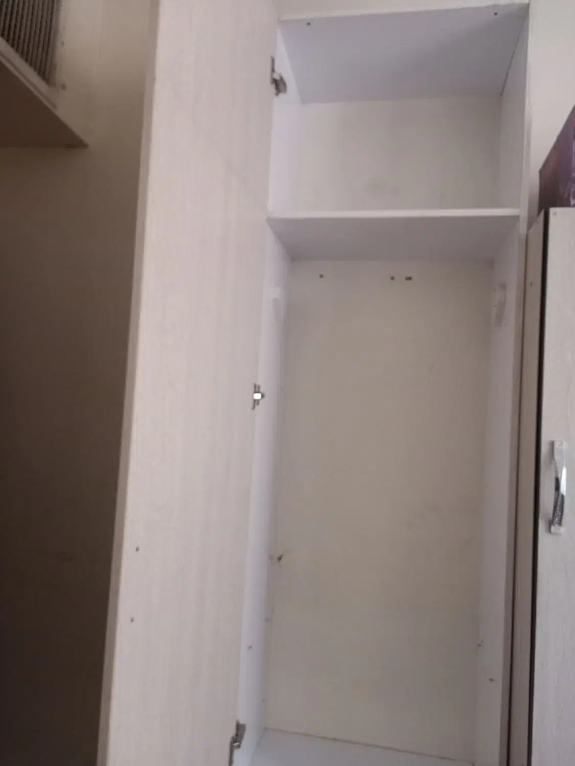 کمد ام دی اف لباس با باکس  دوتیکه درحدنو|جاکفشی، کمد، دراور|رباط‌کریم, مسکن مهر آبشناسان|دیوار