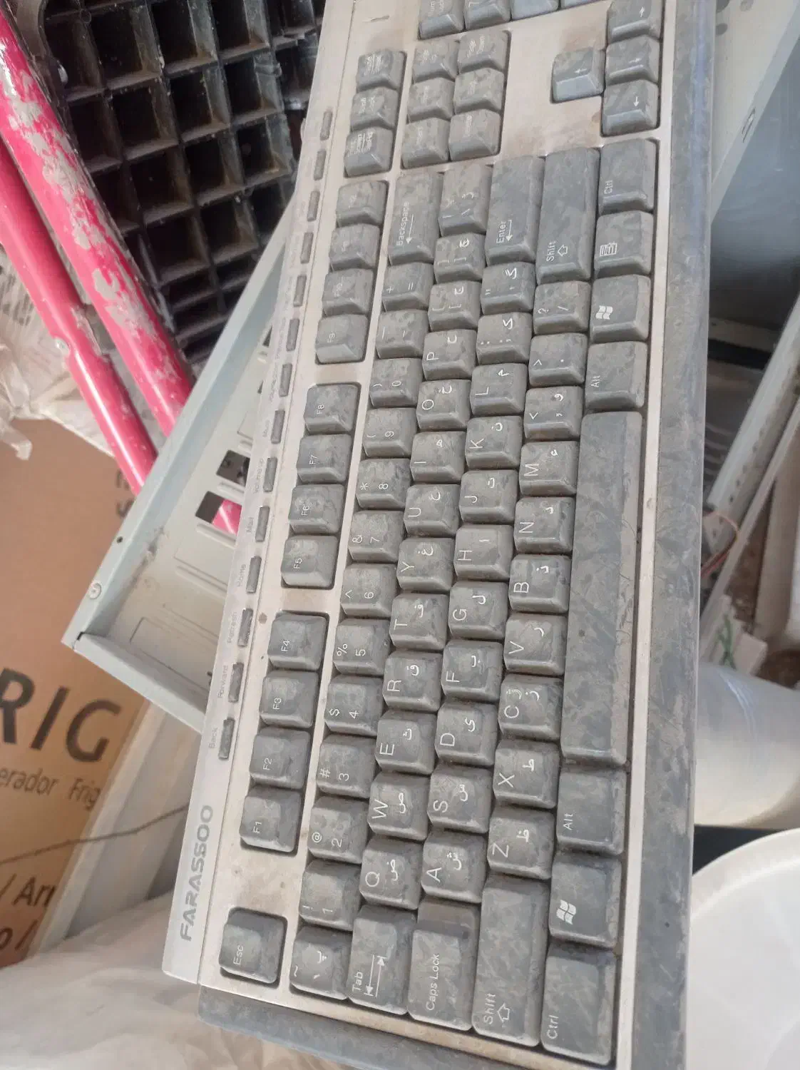 کیبورد و دوعدد کیس|قطعات و لوازم جانبی رایانه|گنبد کاووس, |دیوار