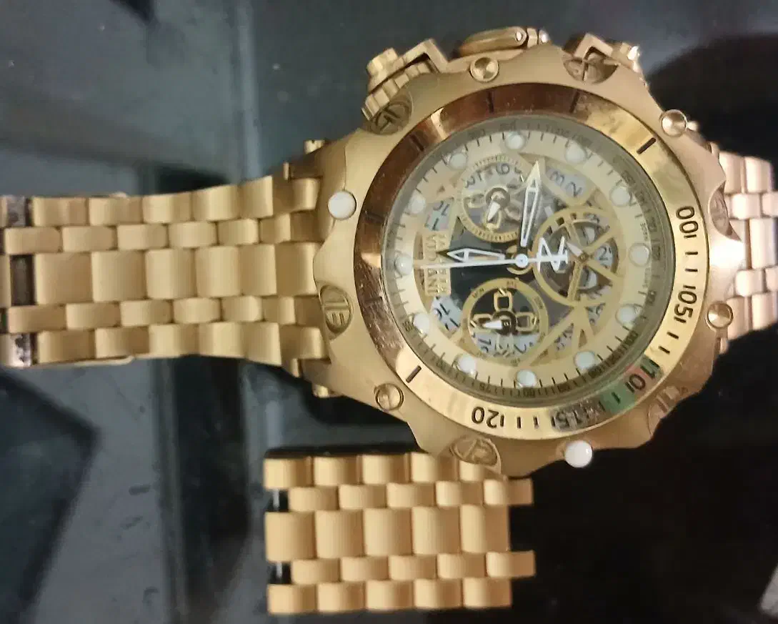 ساعت اینویکتا هیبرید اصلی رنگ طلایی|ساعت|تبریز, |دیوار