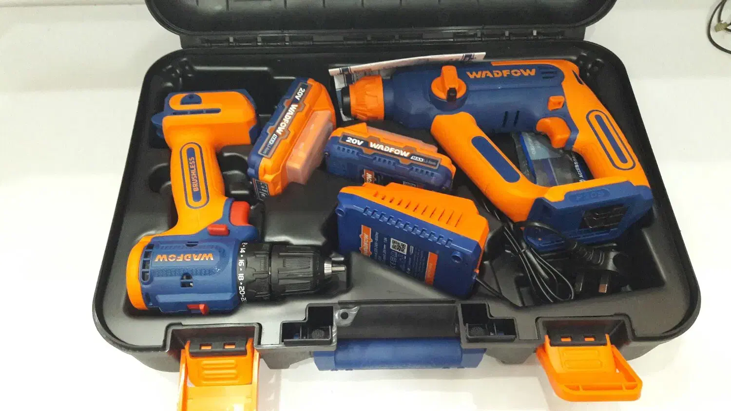 دریل شارژی و دریل بتن کن براشلس وادفو سفارش اروپا|ابزارآلات|تهران, خاوران|دیوار