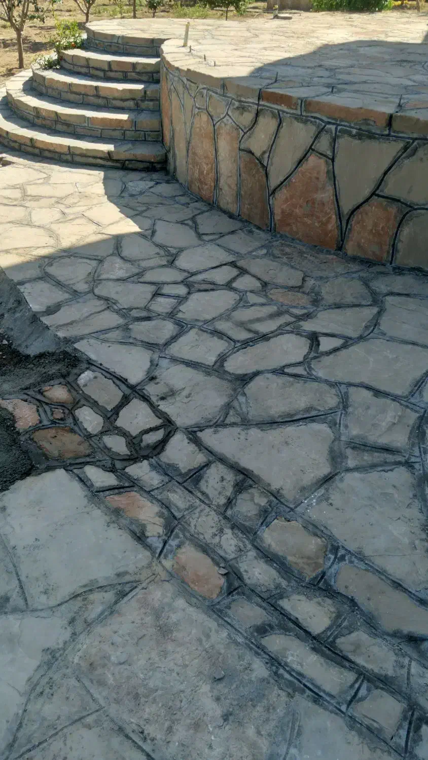 اجرای صفر تا صد بنایی سنگ چینی سنگ فرش و جدول|خدمات پیشه و مهارت|سنندج, |دیوار