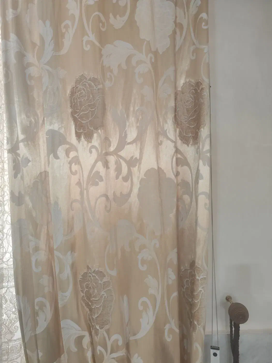 پرده تور زیبا|پرده، رانر، رومیزی|خمینیشهر, |دیوار