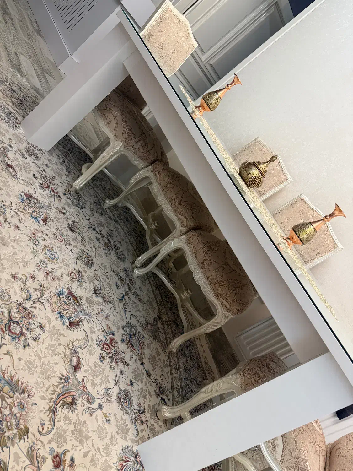 میز ناهار خوری ۸نفره|میز و صندلی غذاخوری|تبریز, |دیوار