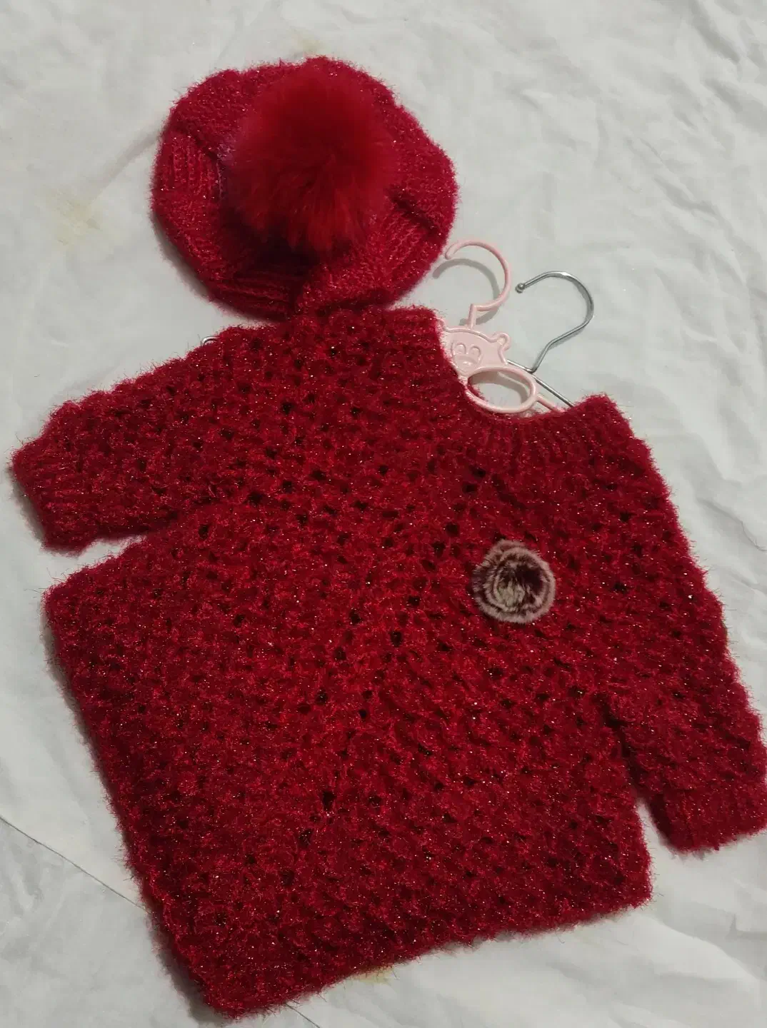 شنل و کلاه بافت یلدایی|کفش و لباس بچه|زابل, |دیوار