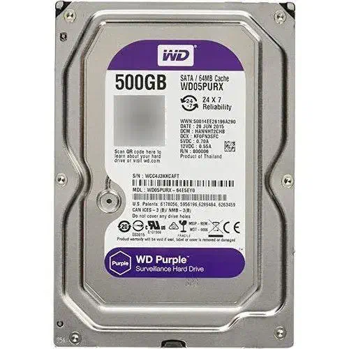 هارد 500 گیگ بنفش|قطعات و لوازم جانبی رایانه|همدان, |دیوار