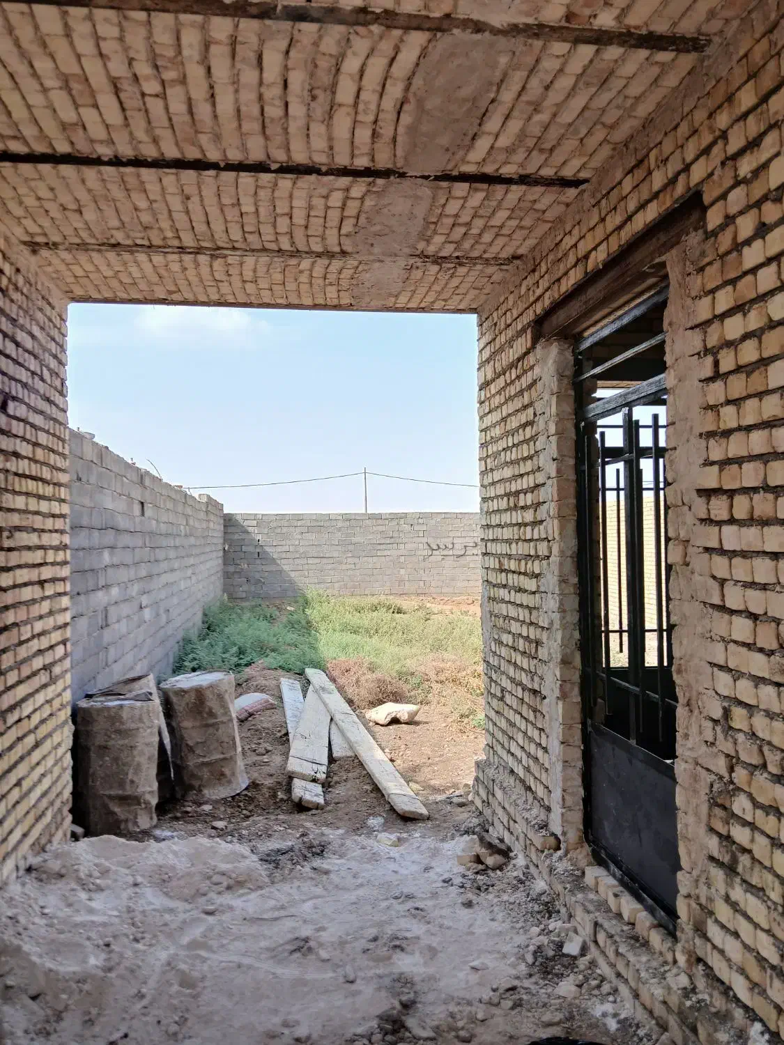 خونه باغ صفکاری دشت صدر|فروش زمین و ملک کلنگی|کاشان, شهرک انقلاب|دیوار