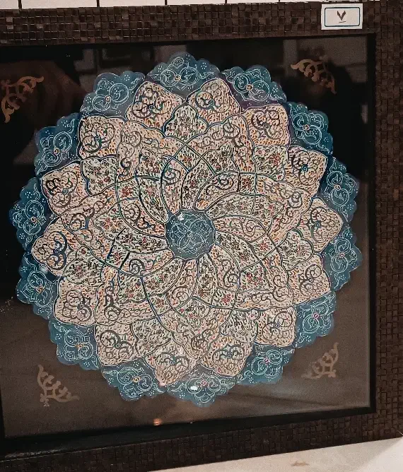 دکوری میناکاری|صنایع دستی و سایر لوازم تزئینی|ایلام, |دیوار