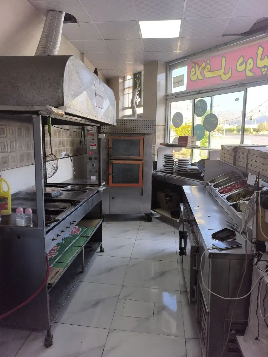 فروش وسایل فست فود دولپی سالم و تمیز.رهن و اجاره|کافیشاپ و رستوران|نورآباد ممسنی, |دیوار