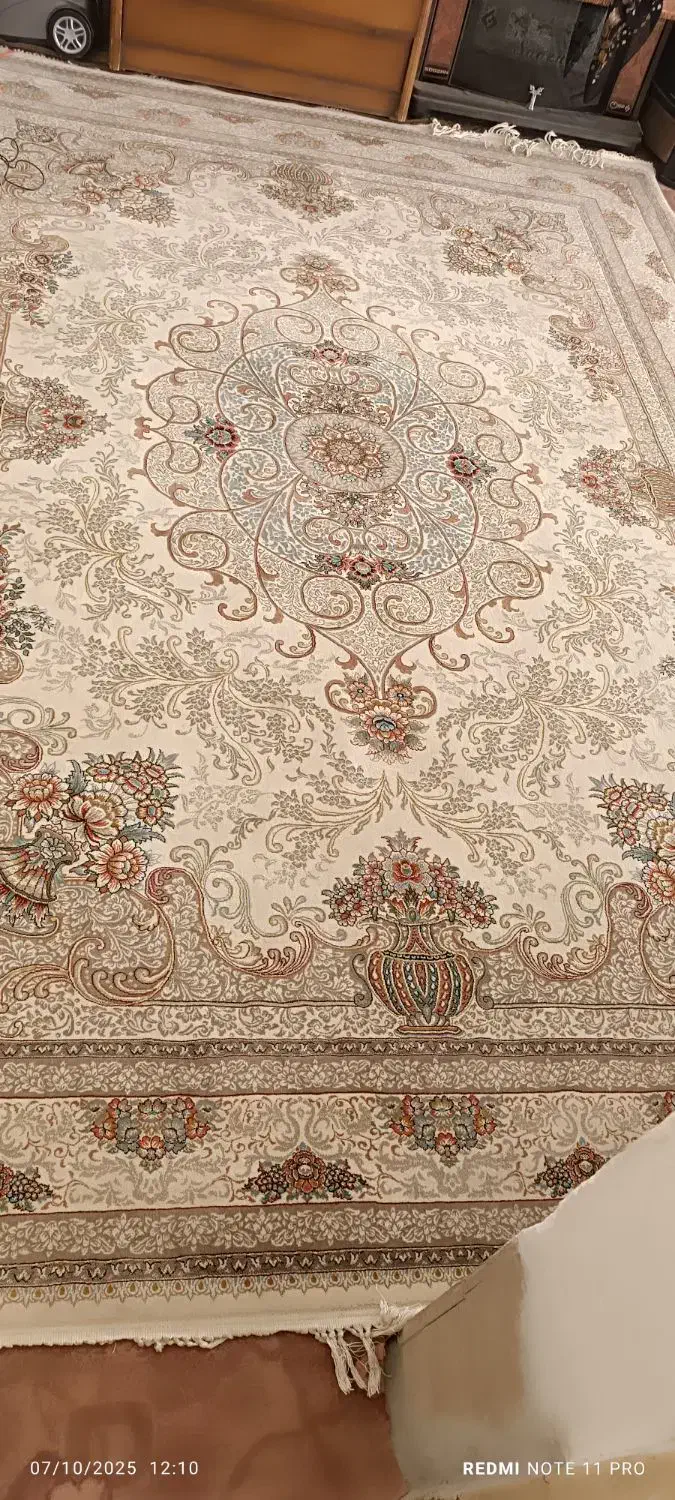 سه تخته فرش 9متری تراکم 2550نو|فرش|سبزوار, زینبیه|دیوار