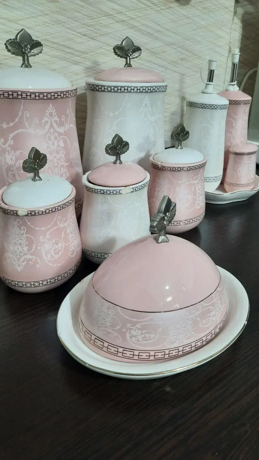 پاسماوری سفید و صورتی|ظروف نگهدارنده، پلاستیکی، یکبارمصرف|مشهد, الهیه|دیوار