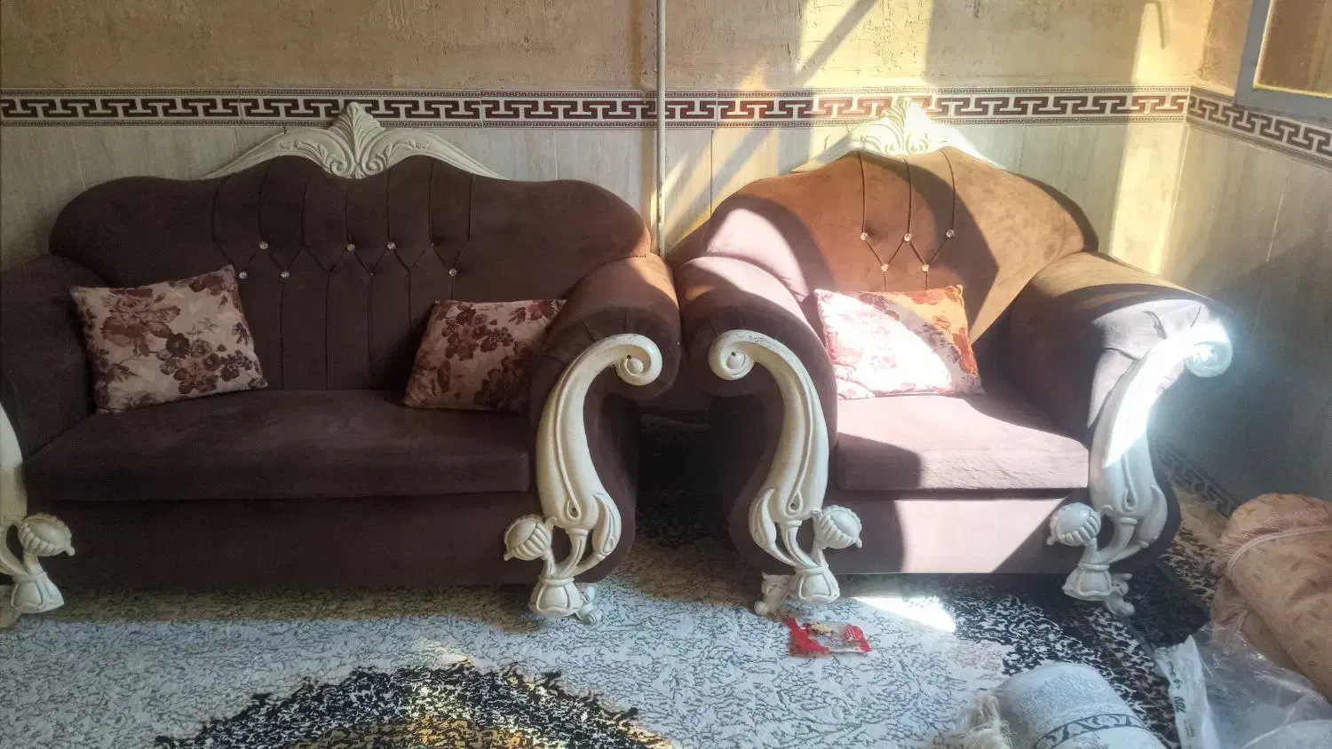 مبل هفت نفره|مبلمان خانگی و میز عسلی|هرسین, |دیوار