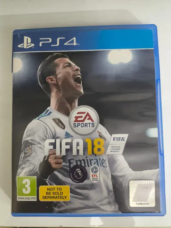 سیدی دیسک fifa 18 مخصوص ps4|کنسول، بازی ویدئویی و آنلاین|پیشوا, |دیوار