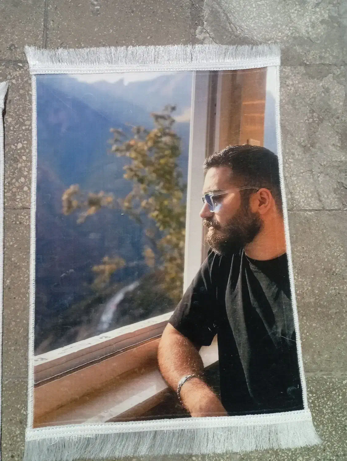 عکس شخصی شما روی فرش|تابلو فرش|کاشان, امام خمینی|دیوار