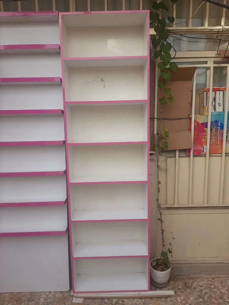 قفسه وکتابخانه ومیز تحریر|کتابخانه، شلف، قفسه‌های دیواری|فردیس, شهرک راه آهن|دیوار