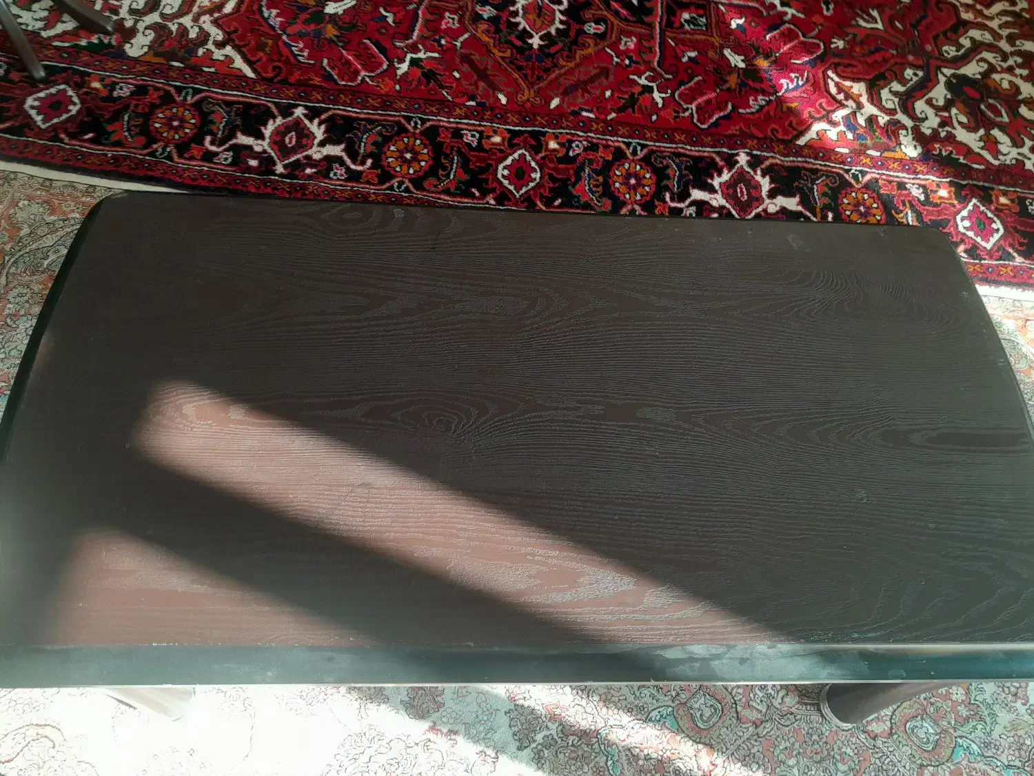 میز گرد طرح قارچ شیشه ای میز مستطیل طرح چوب|مبلمان خانگی و میز عسلی|تبریز, |دیوار