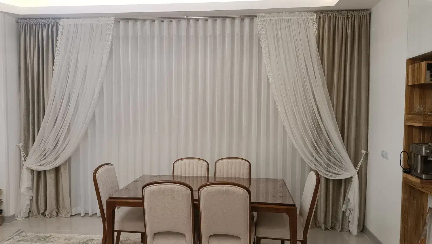 نصب سیار پرده علی|خدمات پیشه و مهارت|الوند, |دیوار