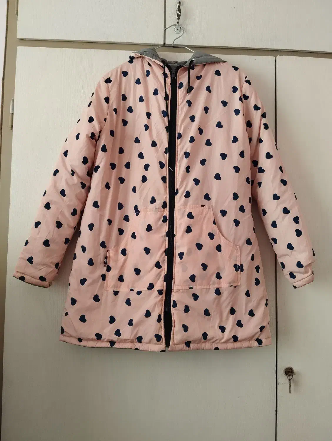 کاپشن دو رو دخترانه|لباس|قزوین, |دیوار