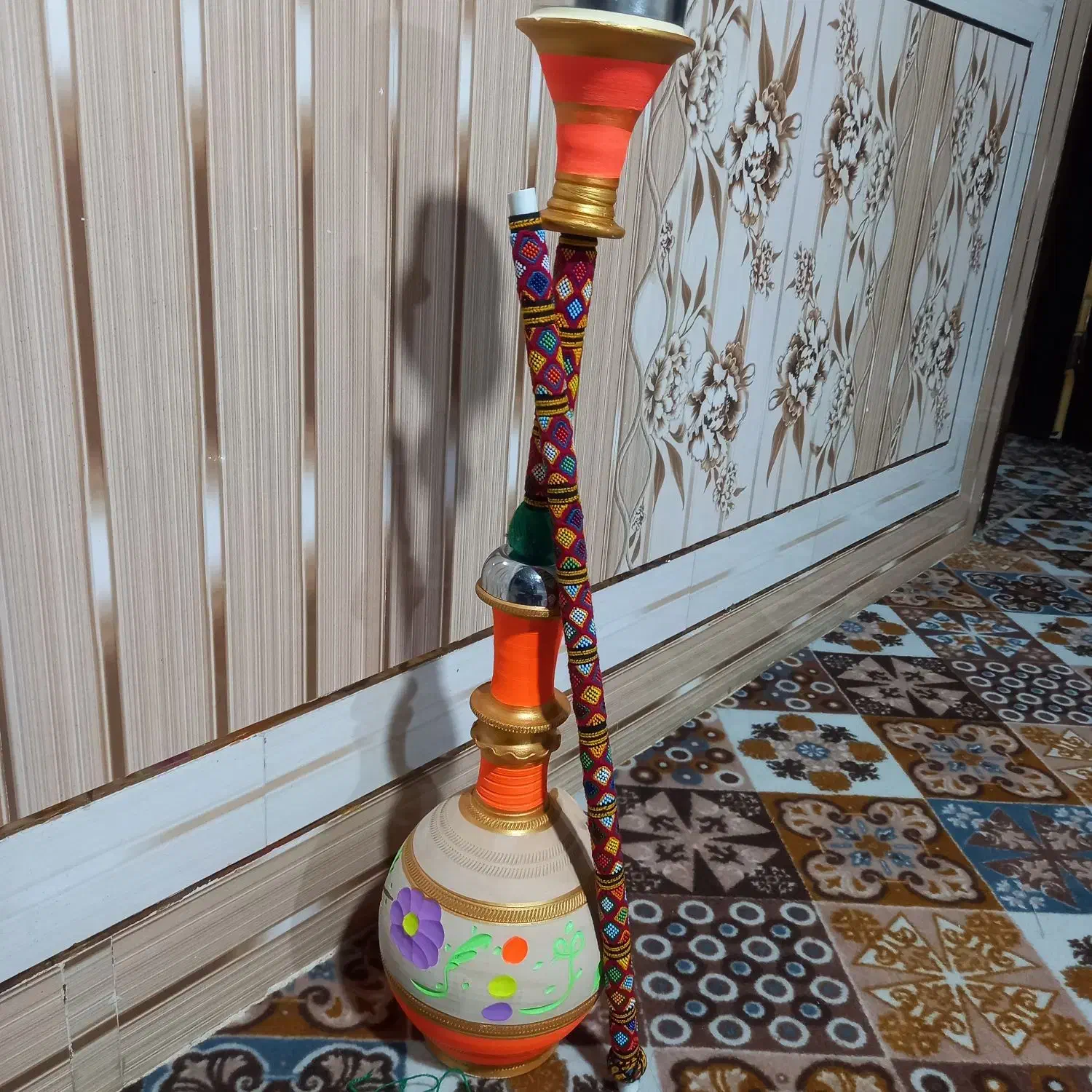 قلیان بلوچی|صنایع دستی و سایر لوازم تزئینی|سراوان, |دیوار