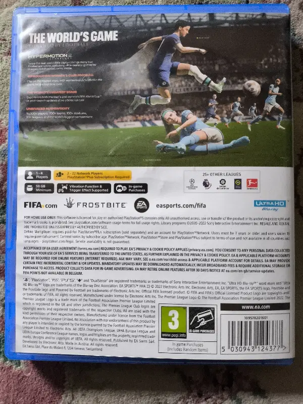 FIFA.23 PLAYSTATION.5 درحد|کنسول، بازی ویدئویی و آنلاین|پردیس, فاز ۳|دیوار