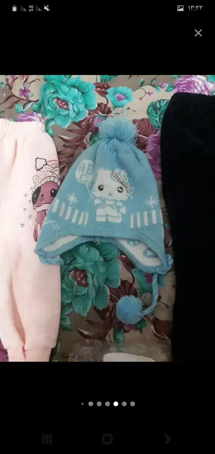 لباس،لی با روسری و کلاه تا دوسال نونو ۳۰۰|کفش و لباس بچه|رشت, ولکس|دیوار