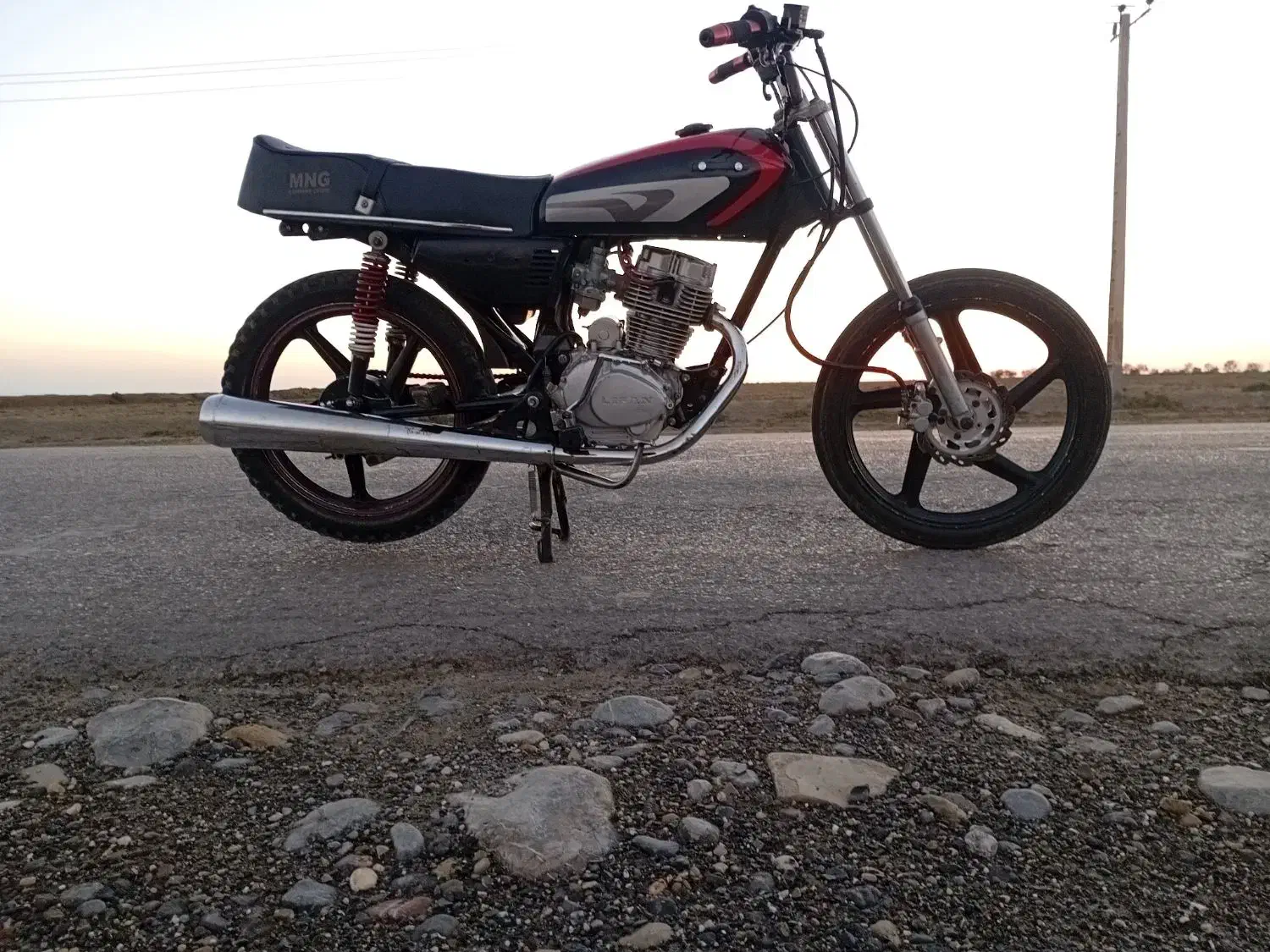 موتور ۲۰۰ نیکتاز مزایده|موتورسیکلت|گمیشان, |دیوار