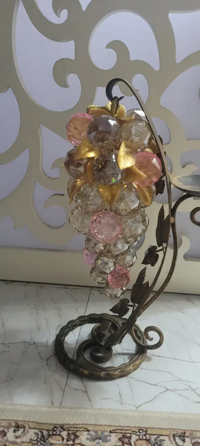 انگور دکوری کریستالی|مجسمه، تندیس، ماکت|میاندوآب, |دیوار