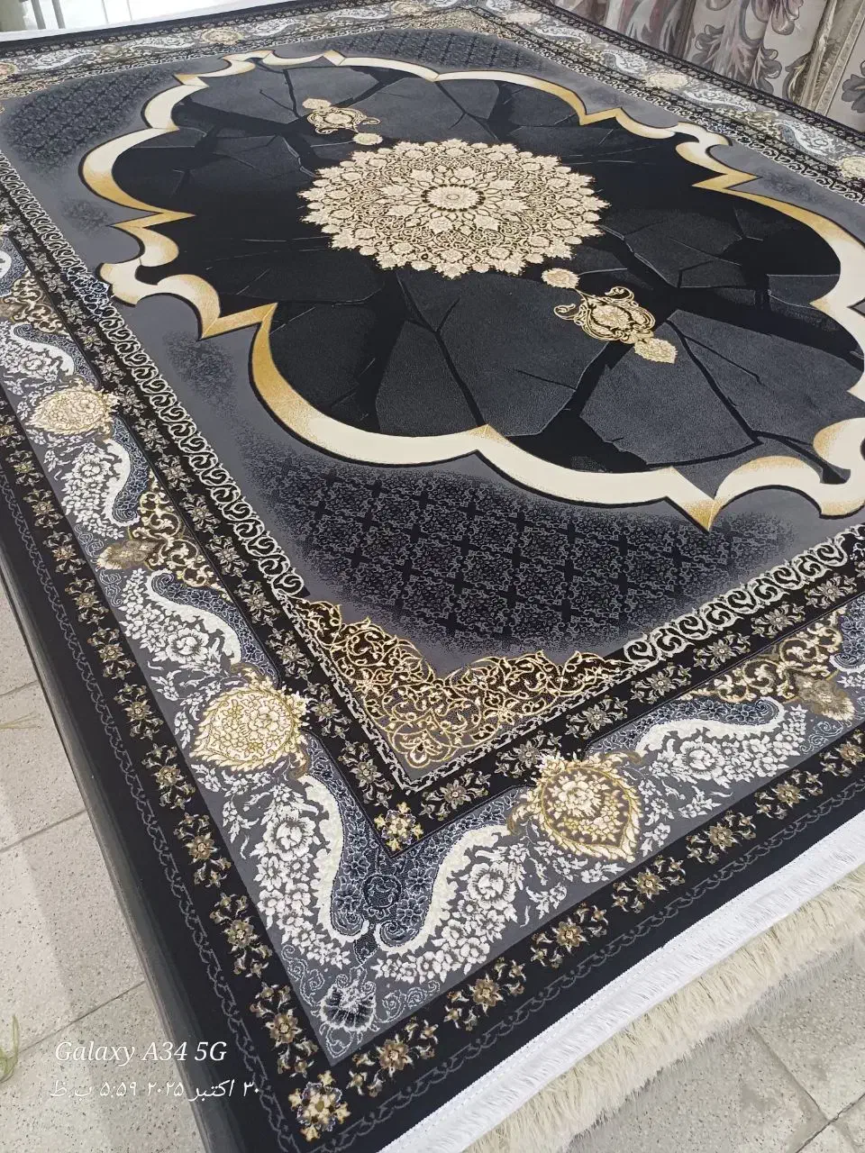 ۷۰تخته فرش مشهدوکاشان داخل کاورجفت وتک|فرش|قرچک, مهدیه|دیوار