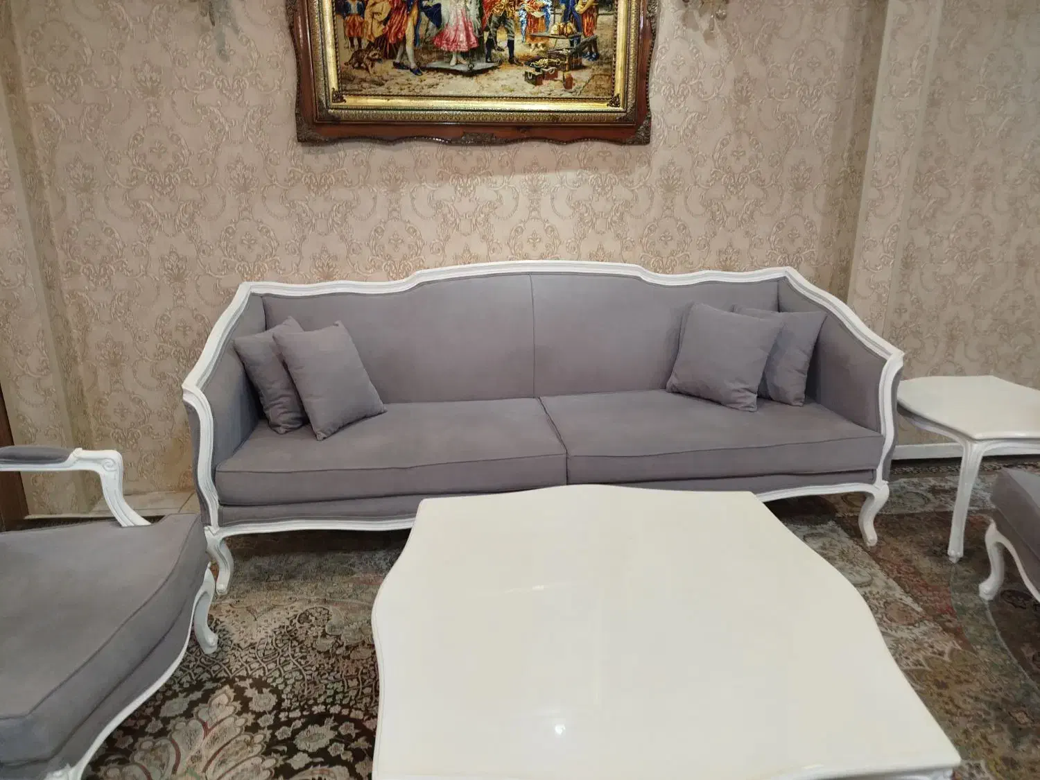 مبل کوئین با غذا خوری|مبلمان خانگی و میز عسلی|گرگان, |دیوار