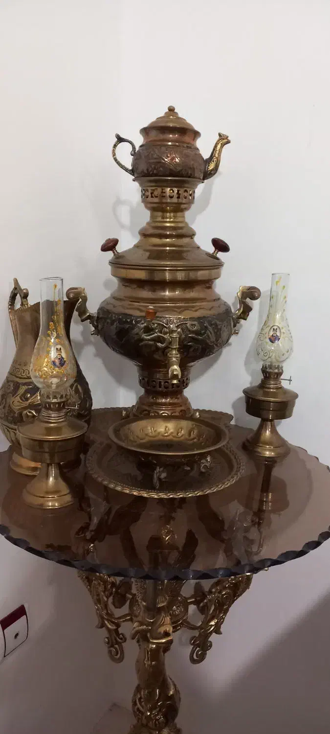 سماور برنز|صنایع دستی و سایر لوازم تزئینی|کرمانشاه, |دیوار