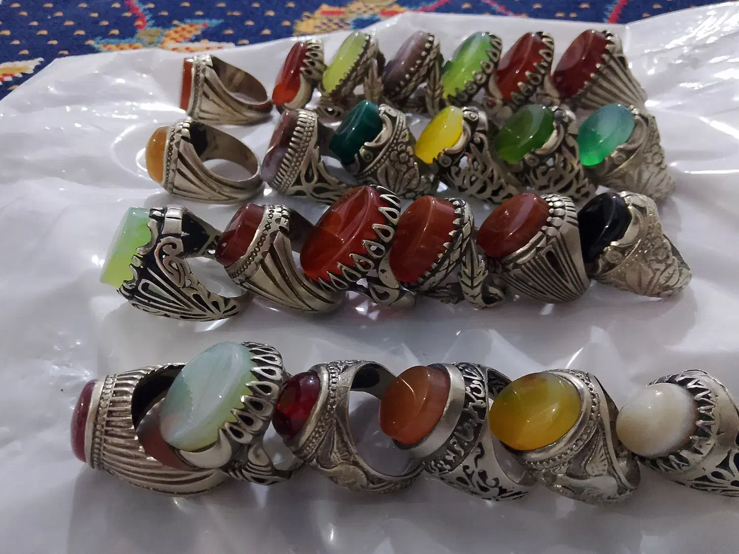 انگشتر نقره عیار پایین|جواهرات|چابهار, |دیوار