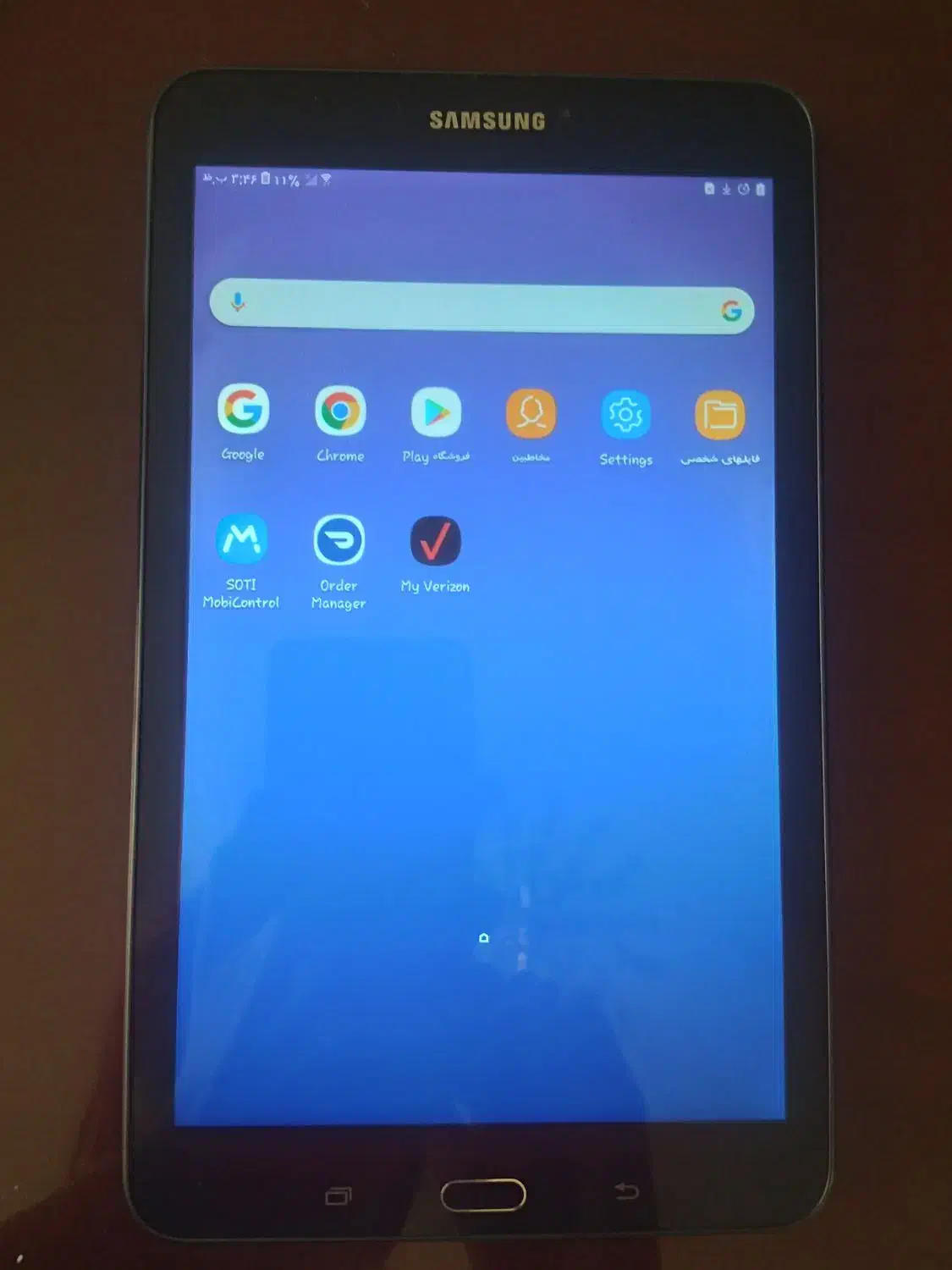 تبلت سامسونگ مناسب قطعات|تبلت|کرج, ساماندهی|دیوار