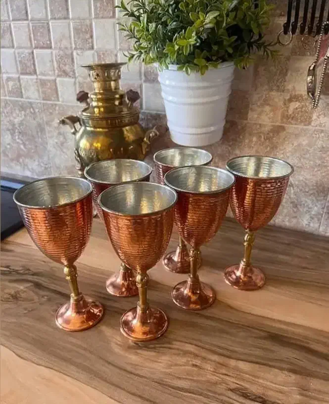 جام مسی بسیار زیبا|صنایع دستی و سایر لوازم تزئینی|تهران, شهرک غرب|دیوار