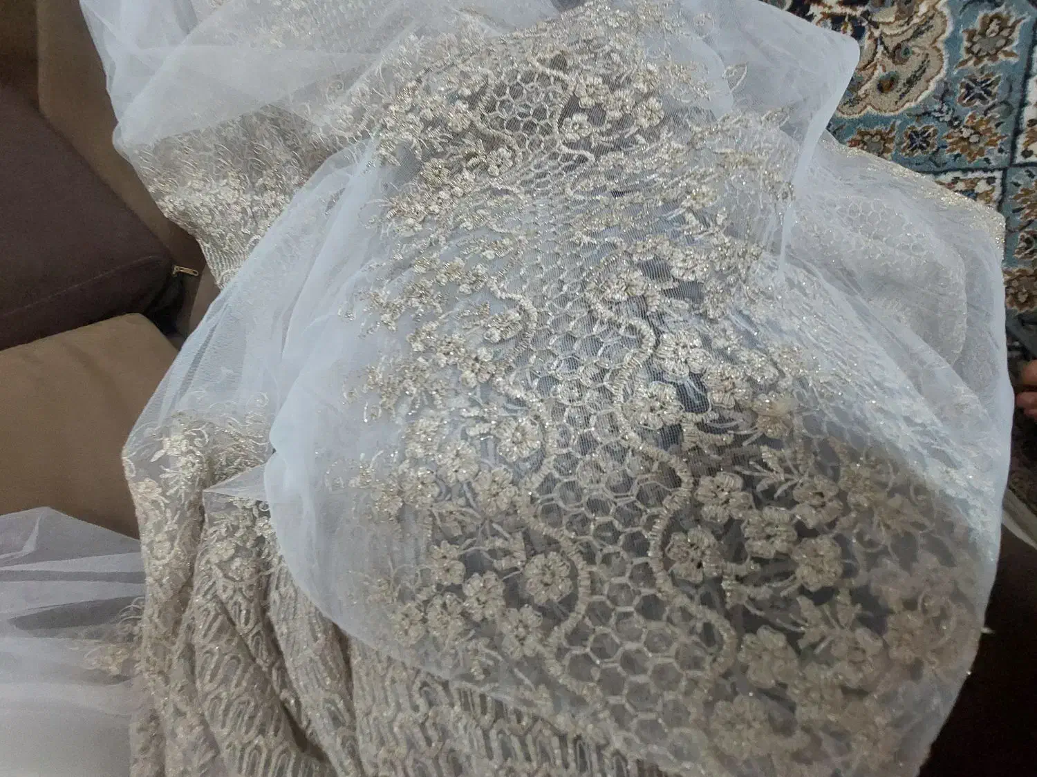 پارچه ی پرده|پرده، رانر، رومیزی|کرج, شهرک فهمیده|دیوار